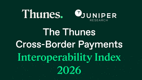 The Thunes Cross-border Payments Interoperability Index 2026
