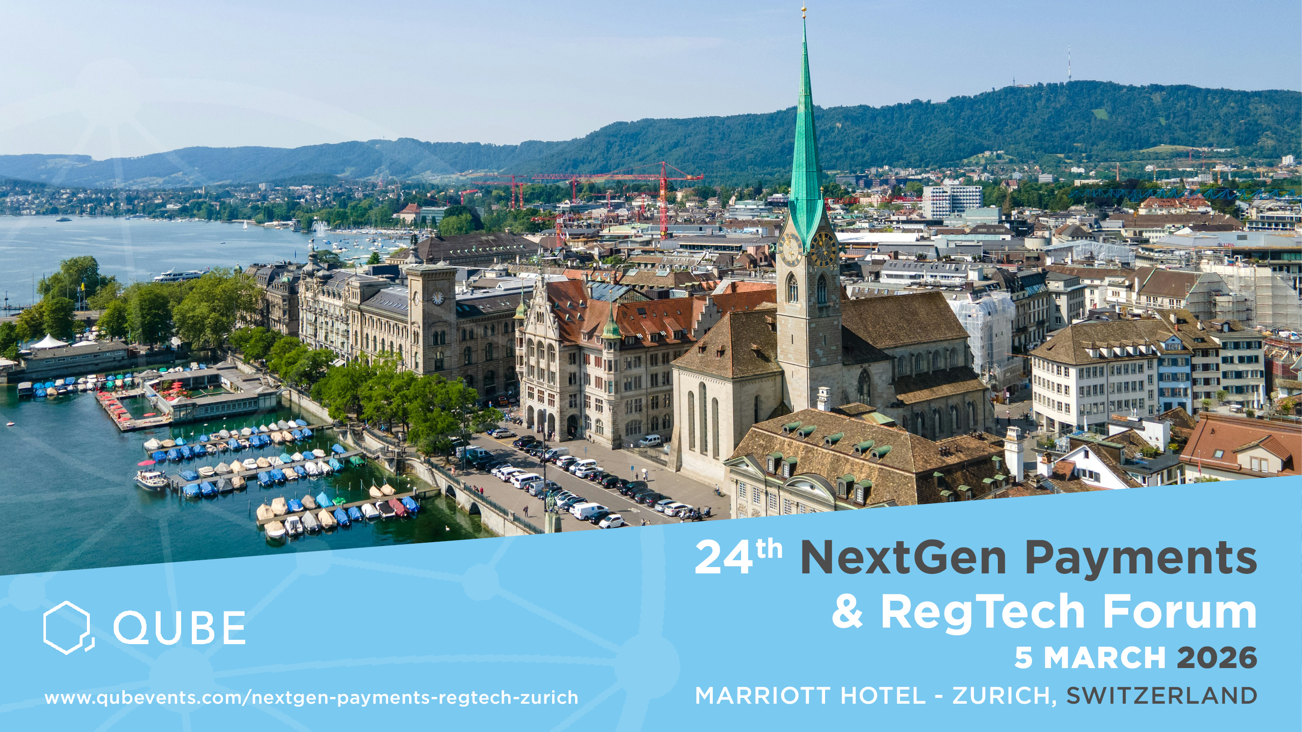 The 24th NextGen Payments and RegTech Forum will take place on 5 March 2026 at the Marriott Hotel in Zurich, Switzerland